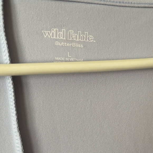 Wild Fable NWT Women’s Long Sleeve ButterBliss Maxi Bodycon Dress Blue L & XL - Picture 5 of 5